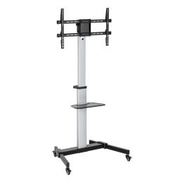 Soporte suelo con ruedas ewent vesa hasta 86 pulgadas 600x400mm max 50kg