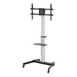 Soporte suelo con ruedas ewent vesa hasta 86 pulgadas 600x400mm max 50kg