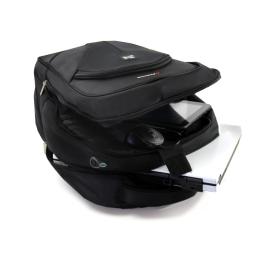 Mochila oxford para portátil negra