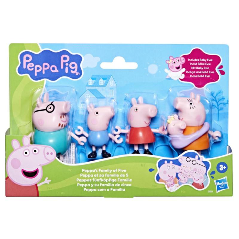 Pepa pig peppas family pack 5 giguras
