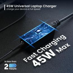 Cargador ewent ew3963 multifuncional 45w