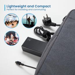 Cargador ewent ew3982 para portatil 90w