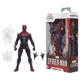 Figura hasbro marvel legends series gamerverse spider - man peter parker velocity suit