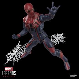 Figura hasbro marvel legends series gamerverse spider - man peter parker velocity suit
