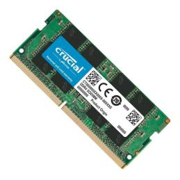 Memoria ram ddr4 16gb crucial - sodimm - 3200 mhz - pc4 25600 ct16g4sfs832a