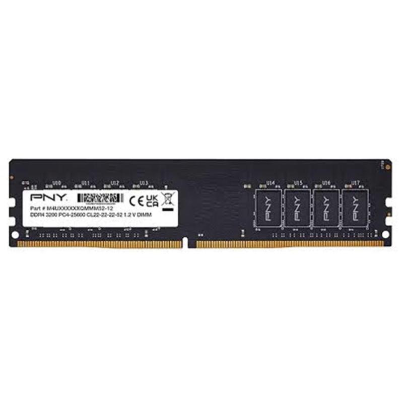 Memoria ddr4 8gb 3200mhz dimm pc4 - 25600 pny perfomance bulk