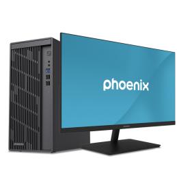 Kit ordenador phoenix core i3 16gb 1tb w11pro + monitor prisma 27 pulgadas