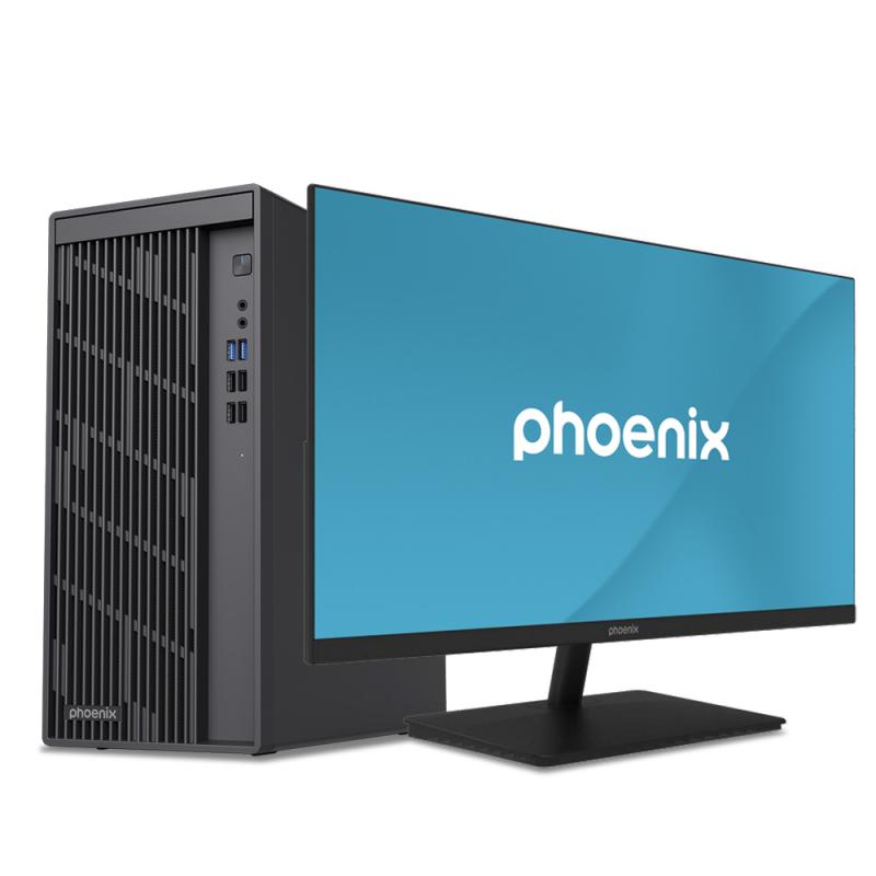 Kit ordenador phoenix core i5 8gb 512gb wpro + monitor prisma 24 pulgadas