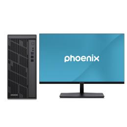 Kit ordenador phoenix core i5 8gb 512gb wpro + monitor prisma 24 pulgadas