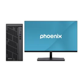 Kit ordenador phoenix core i5 8gb 512gb wpro + monitor prisma 27 pulgadas
