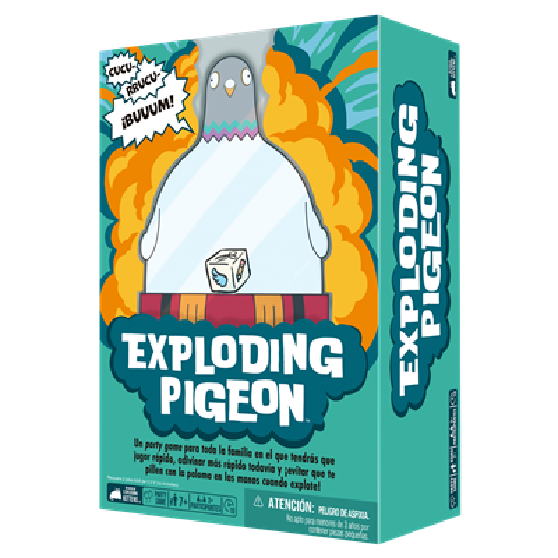 Juego de mesa exploding pigeon