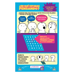 Juego de mesa ¿en que estabas pensando?