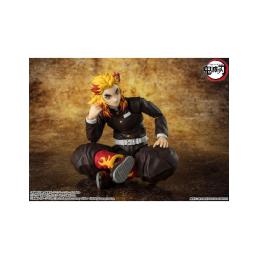 Kyojuro rengoku figura 15 cm demon slayer: kimetsu no yaiba sh figuarts
