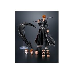 Ichigo kurosaki - getsugatensho - figura 15 -5 cm bleach sh figuarts