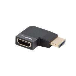 Adaptador hdmi 8k lanberg macho - hembra angulo derecha