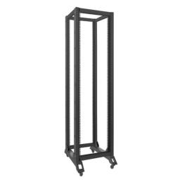 Armario lanberg open rack 42u 600x800 negro