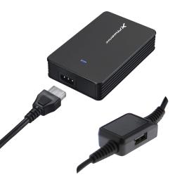 Adaptador cargador de corriente universal automatico phoenix 40w (incluye 5 conectores) para portatiles y netbooks con puerto us