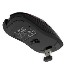 Raton inalambrico gaming genesis zircon 330 negro
