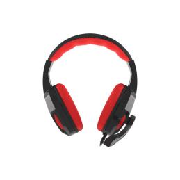Auriculares gaming genesis argon 110 mini jack rojos