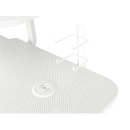 Mesa gaming genesis holm 320 rgb blanca carbono