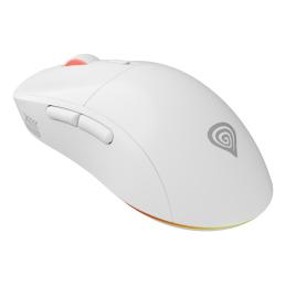Raton inalambrico gaming genesis zircon xiii blanco