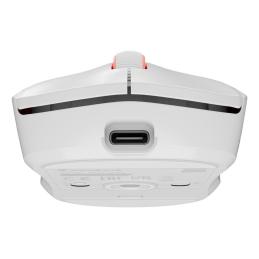 Raton inalambrico gaming genesis zircon xiii blanco