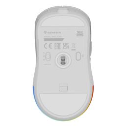 Raton inalambrico gaming genesis zircon xiii blanco