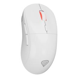 Raton inalambrico gaming genesis zircon xiii blanco