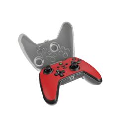Gamepad genesis mangan 400 inalambrico para pc - switch - mobile rojo