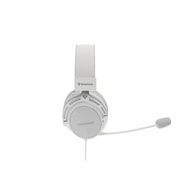 Auriculares gaming genesis toron 301 mini jack blanco