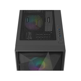 Caja ordenador gaming genesis diaxid 605 argb atx cristal templado negra
