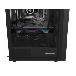 Caja ordenador gaming genesis diaxid 605 argb atx cristal templado negra