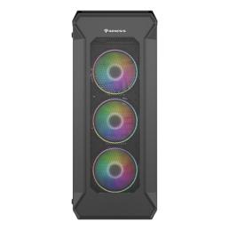 Caja ordenador gaming genesis irid 505 v2 argb atx cristal templado negra