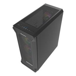 Caja ordenador gaming genesis irid 505 v2 argb atx cristal templado negra