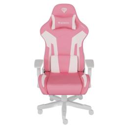 Silla gaming genesis nitro 710 gaslift 4 150kg rosa - blanco