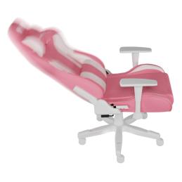 Silla gaming genesis nitro 710 gaslift 4 150kg rosa - blanco