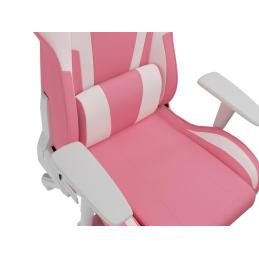 Silla gaming genesis nitro 710 gaslift 4 150kg rosa - blanco