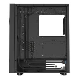 Caja ordenador gaming genesis diaxid 605f atx cristal templado negro