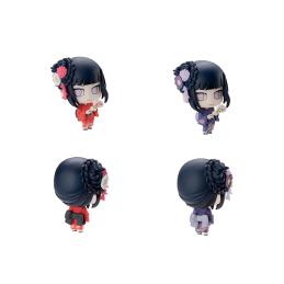 Set figuras con postales megahouse naruto shippuden petit chara land 10th anniversary