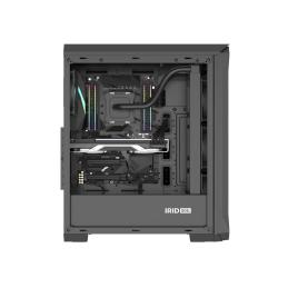 Caja ordenador gaming genesis irid 505f atx cristal templado negra