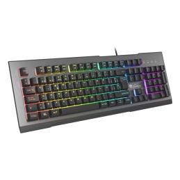 Teclado gaming genesis rhod 500 rgb español usb