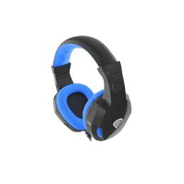 Auriculares gaming genesis argon 100 mini jack azules