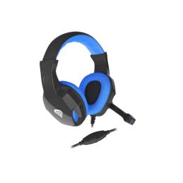 Auriculares gaming genesis argon 100 mini jack azules