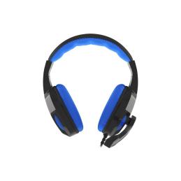 Auriculares gaming genesis argon 100 mini jack azules