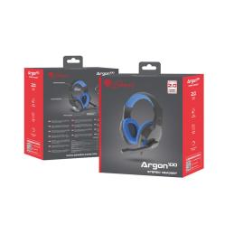 Auriculares gaming genesis argon 100 mini jack azules