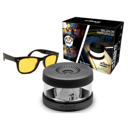 Baliza faselight luz de emergencia geolocalizada homologada v16 + gafas de regalo
